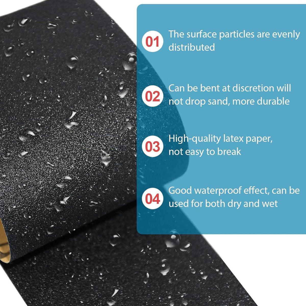 Sandpaper set - 36 pieces - Grit 320/400/ 600/800/ 1000/1200/ 1500/2000/ 2500/3000/ 4000/5000 - Car polishing / Furniture / Metal.