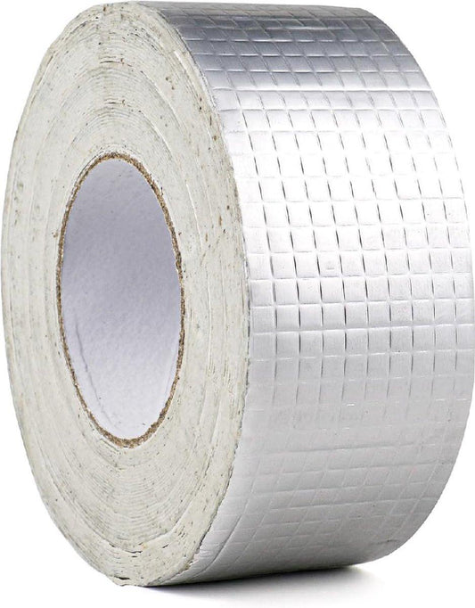 Waterproof sealing tape - Aluminum foil tape - Butyl tape - Tape - Aluminum tape - Extra strong tape - 5M - silver.