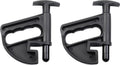 2 pieces - Tire heel clamp - Tire changer - tire pusher - Bead clamp - tire clamp - plastic - black - Universal - mounting aid - Rim Pry Wheel Changing Helper.