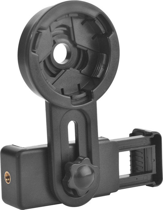 Smartphone Holder - Mobile Phone Adapter Mount - Smartphone Photography Accessory - Phone Camera Lens Set - Clip-On Design - for spotter's/binoculars/telescope with Ã 2.5 - 4.5cm.