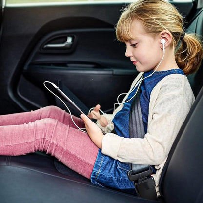Seat belt buckle - 2 pieces - To lock the seat belt buckle - Seat belt protector child - Universal - Seat belt cover child - Black.