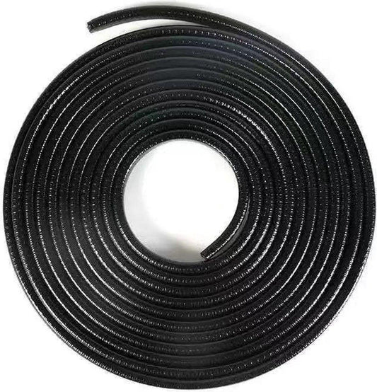 Car Bumper Door Strips Protectors - Bumper Strips for Car - Car Door Protectors - Bumper Strips - Protect your car door from scratches and bumps - black - 5M - rubber seal.