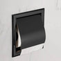 toilet roll holder - Built-in - black toilet roll holder - black toilet roll holder - toilet roll holders - toilet roll holder - stainless steel - for bathroom - toilet roll holder