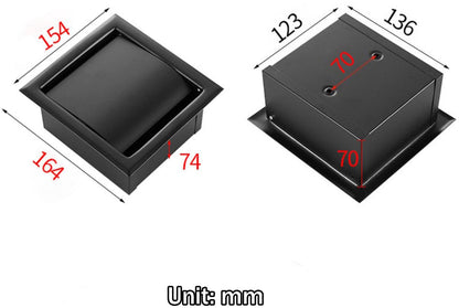 Toilet Roll Holder - Toilet Roll Holder Bathroom - Built-in Toilet Roll Holder - Silver Roll Holder - Toilet Roll Holders - Toilet Roll Holder - Stainless Steel - for Bathroom - Toilet Roll Holder