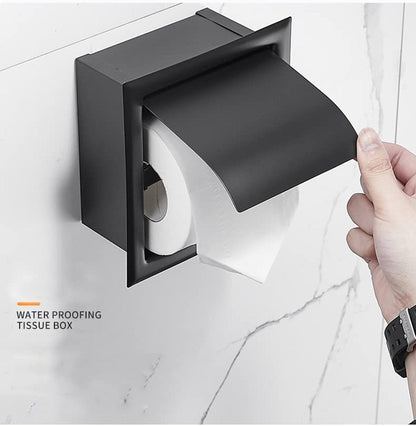 Toilet Roll Holder - Toilet Roll Holder Bathroom - Built-in Toilet Roll Holder - Silver Roll Holder - Toilet Roll Holders - Toilet Roll Holder - Stainless Steel - for Bathroom - Toilet Roll Holder
