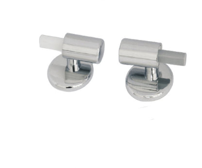 1 Set - Toilet Seat Hinge - Replacement Hinges - Slow-Release Hinge - Toilet Seat Hinges - Toilet Seat Fixing Kit - Zinc Alloy - Silver - For Bathroom Toilet Lid, Appliance Lid