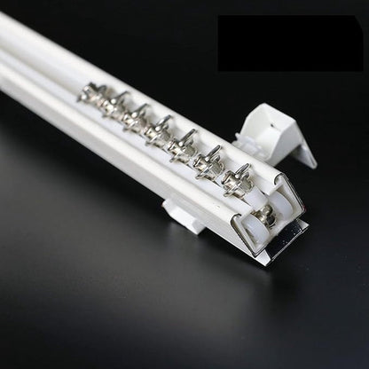 20 Pieces - Curtain Runners - Curtain Runners - Curtain Rollers - Curtain Rail Rollers - Gliders - Curtains - Curtain Gliders - White - Alloy - 3.45*1.5cm