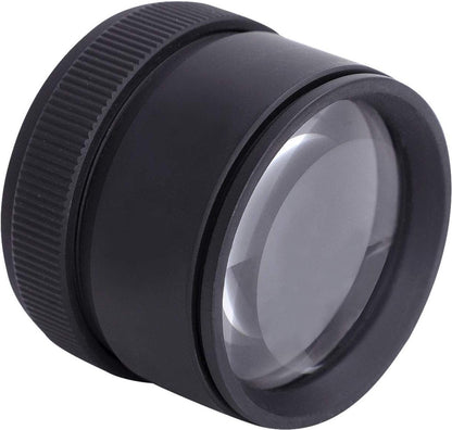 Jeweler's Magnifier - Pocket Magnifier - Mini Magnifying Glass - Pocket Magnifier - 30x36 - Magnification 30 - Lens 36mm diameter - Black - Zinc Alloy