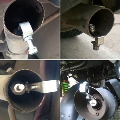 Turbo Whistle - Exhaust Whistle - Car Modification Turbo Whistle - Turbo Sound Simulator - Exhaust Sound Amplifier - Car Roar Maker - Car Tail Whistle - Universal - For Displacement 2.0-2.4L - Car Accessories.