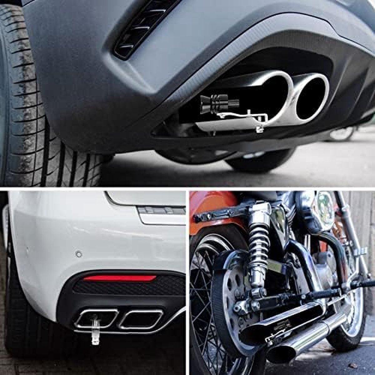 Turbo Whistle - Exhaust Whistle - Car Modification Turbo Whistle - Turbo Sound Simulator - Exhaust Sound Amplifier - Car Roar Maker - Car Tail Whistle - Universal - For Displacement 2.0-2.4L - Car Accessories.