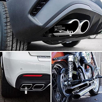 Turbo Whistle - Exhaust Whistle - Car Modification Turbo Whistle - Turbo Sound Simulator - Exhaust Sound Amplifier - Car Roar Maker - Car Tail Whistle - Universal - For Displacement 2.0-2.4L - Car Accessories.