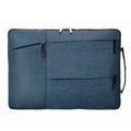 Laptop Case - Suitable for 13/14/15.6 inches - Zippered Laptop Case - Laptop Sleeve - Waterproof Oxford Cloth - Scratch and Wear Resistant, Easy to Carry - Blue.