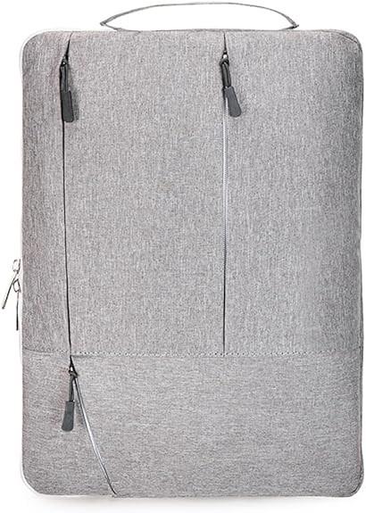 Laptop Case - Suitable for 13/14/15.6 inches - Zippered Laptop Case - Laptop Sleeve - Waterproof Oxford Cloth - Scratch and Wear Resistant, Easy to Carry - Gray.