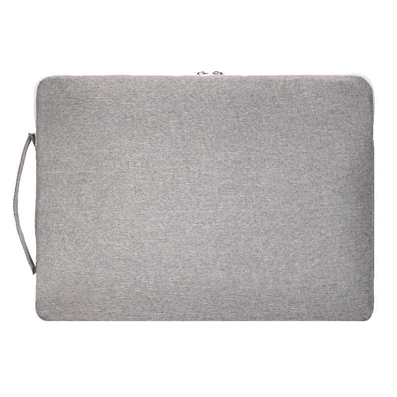 Laptop Case - Suitable for 13/14/15.6 inches - Zippered Laptop Case - Laptop Sleeve - Waterproof Oxford Cloth - Scratch and Wear Resistant, Easy to Carry - Gray.