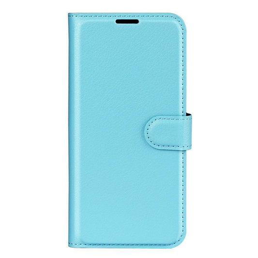 Compatible with Samsung Galaxy A17 5G Case Blue Litchi Texture Horizontal Flip Stand Cover for Compatible with Samsung Galaxy A17 5G.