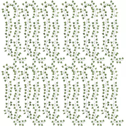 25 meters Ivy garland / Leaf garland - 2 m long Green