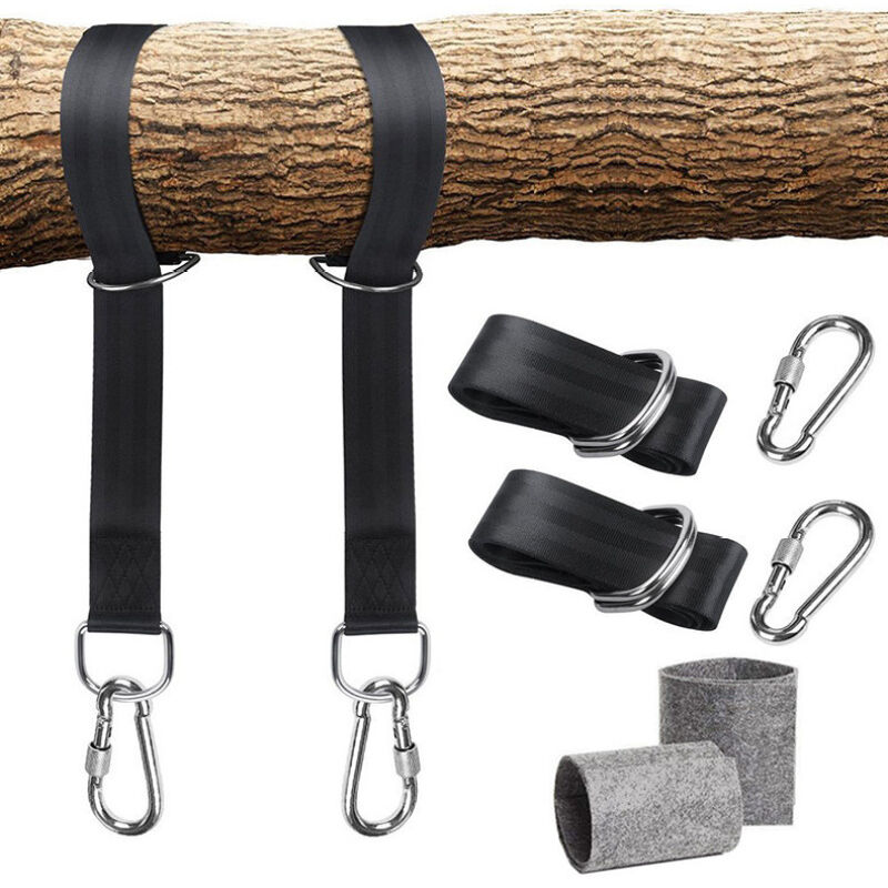 Swing Bracket Hammock Attachment Set for Hanging Chair Oral-B Philips Samsung Max 200Compatible with kg Tear-Resistant Polyester with 2 Protective Pads