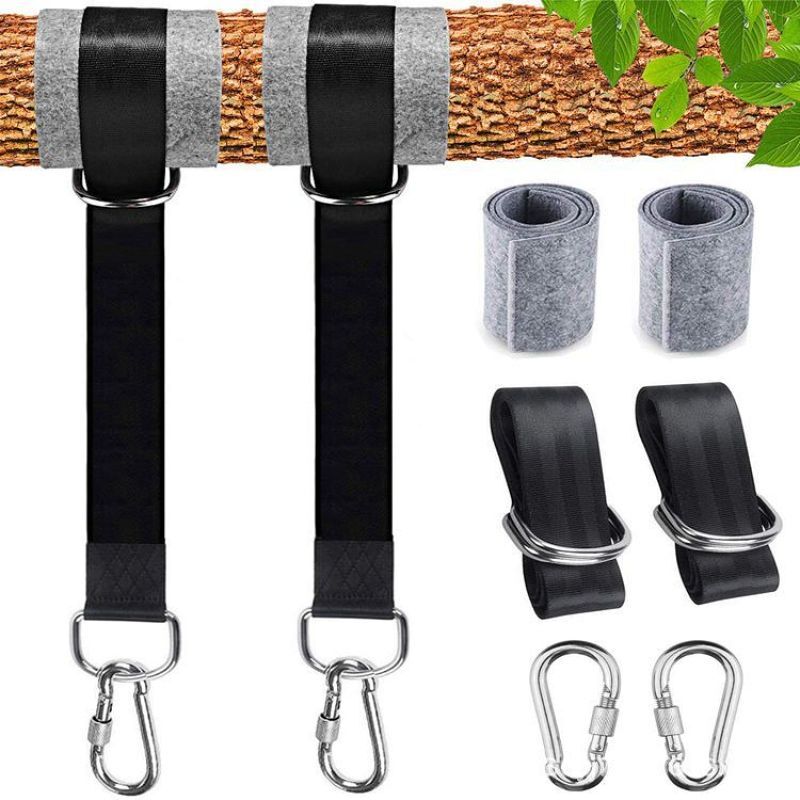 Swing Bracket Hammock Attachment Set for Hanging Chair Oral-B Philips Samsung Max 200Compatible with kg Tear-Resistant Polyester with 2 Protective Pads