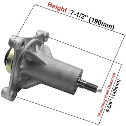 192870 Spindle Assembly for Lawn Mower Replaces Ariens for Husqvarna Ayp Mcculloch Poulan Oregon Rotary.
