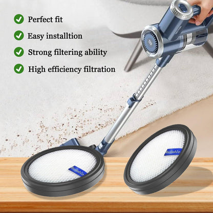 x Replacement Filter for PrettyCare W200/W300/W400/P1/P2 Vacuum Cleaner, Washable..