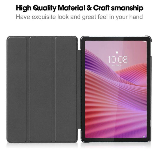 Lenovo Tab TB311FU Compatible Anti-Drop Leather Stand Case Multicolor Black.