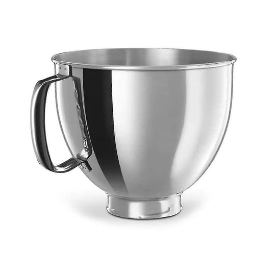 304 Stainless Steel Bowl Compatible with KitchenAid Classic and Artisan 4.5-5 QT Tilt-Head Mixers 5 Quart.