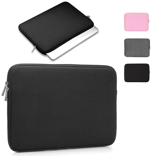 Computer Case / Laptop Case - Select Size Black Black 15 inch - Black.