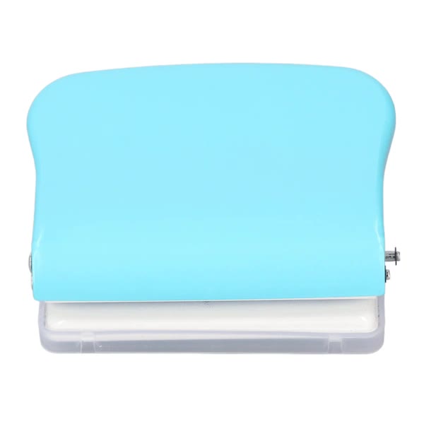 Handheld Portable Spiral Binding Machine for A4 A5 A6 A7 Paper, Round Hole Punch, Light Blue for School and Home Use