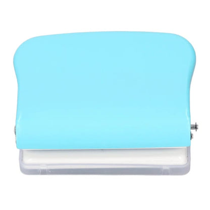Handheld Portable Spiral Binding Machine for A4 A5 A6 A7 Paper, Round Hole Punch, Light Blue for School and Home Use