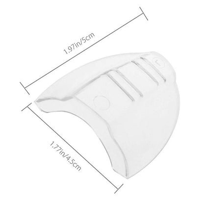 Universal Side Protection Glasses, Non-Slip Safety Glasses, Compatible with Oral-B, 4 Pairs