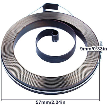 Compatible with Stihl FC55, FS55, FS45, FS46, FS38, HL45 Trimmer Starter Cord with Spring and Detent.