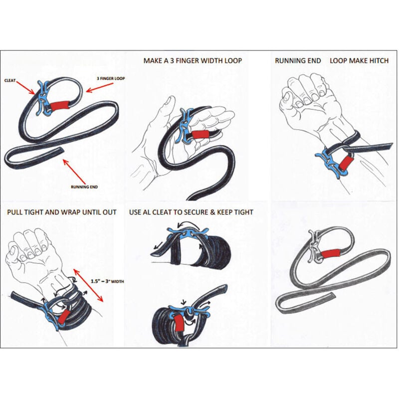 DUBUNS Clip-on Tourniquet, 2 Pack Expandable for Rapid Hemostasis Compatible with One-Handed Operation for Indoor Outdoor Activities