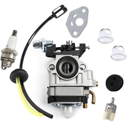 Kawasaki Carburetor Compatible with TH23 TH26 TH34 23cc 25cc 26cc Spark Plug Kit.