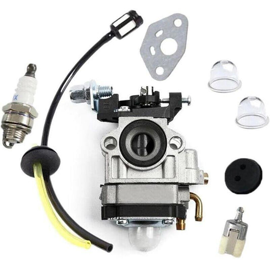 Kawasaki Carburetor Compatible with TH23 TH26 TH34 23cc 25cc 26cc Spark Plug Kit.