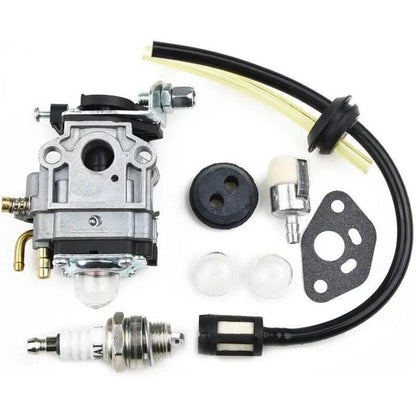 Kawasaki Carburetor Compatible with TH23 TH26 TH34 23cc 25cc 26cc Spark Plug Kit.