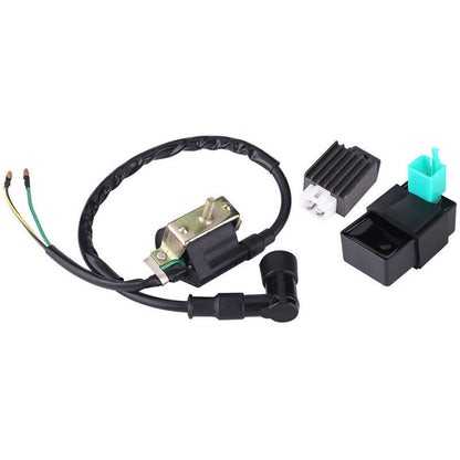 Ignition Coil CDI Regulator for 110CC 125CC 140CC Trail Bike Dirt Bike Quad ATV, DEBUNS.