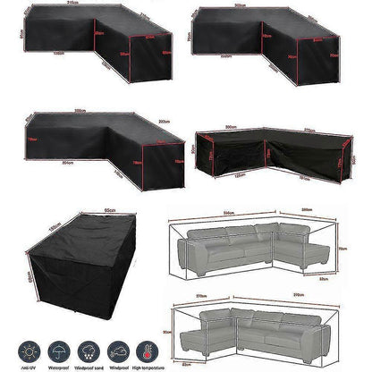 High quality waterproof furniture cover 260*192*82cm 260*192*82cm