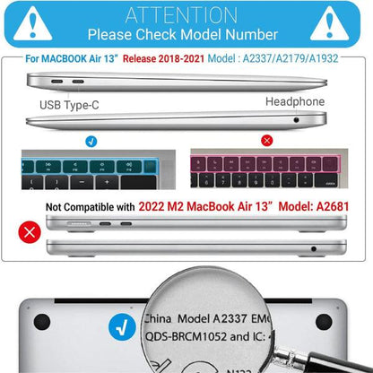 Compatible with Apple MacBook Air 13 Replacement Battery, High Capacity, Long Lasting Power A1466.