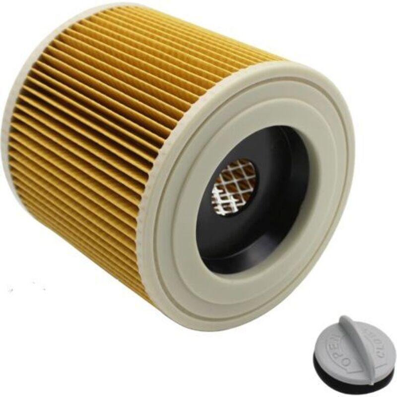 Cartridge Filter Compatible with KÃ¤rcher A 2554 Me A 2604 A 2654 Me A 2656 X Plus A 2901 A2000 Vacuum Cleaner 1 pc.
