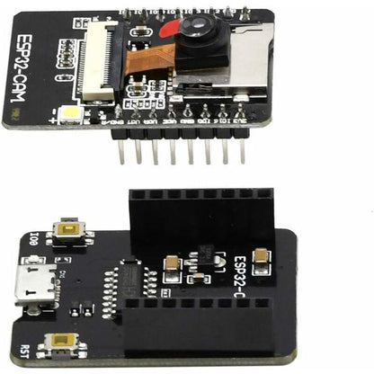 ESP32-CAM-MB ESP32 Dual-Core Bluetooth WiFi Development Board with Camera and TF Card Module 2pcs.