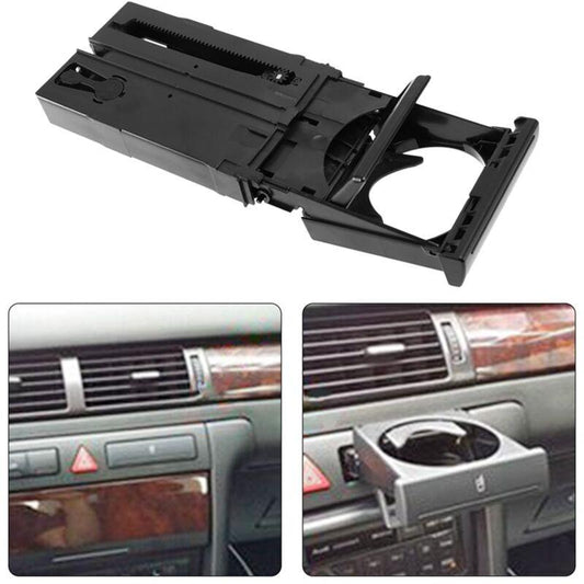 Compatible with Audi A6 C5 1998-2005 A4 1998-2002 Retractable Folding Cup Holder 4B0862534D.