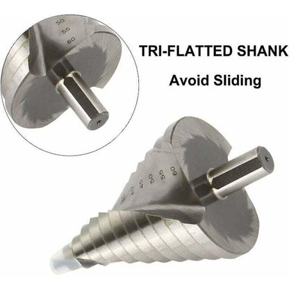 HSS Twist Drill Set 6-60mm for Metal Wood Plastic.