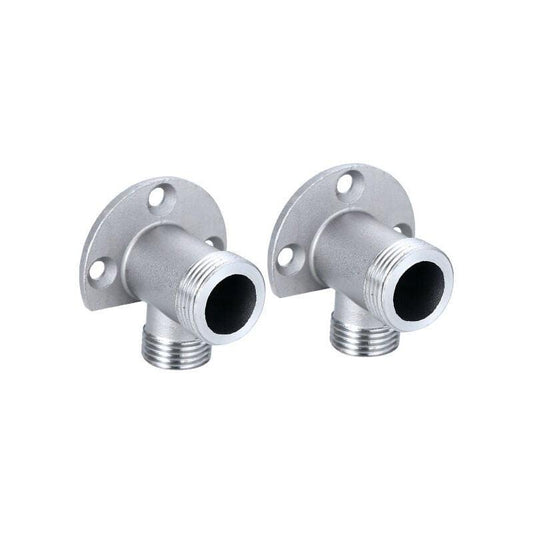 Outdoor Shower System Thermostatic Mixer Conversion Kit for Hose to Exposed Tap Surface Installation.