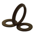 3 pcs Connection Seals Gaskets Washers for Coleman for Lay-Z-spa, A and B/C Connection Seals Gaskets (Black) [HK]