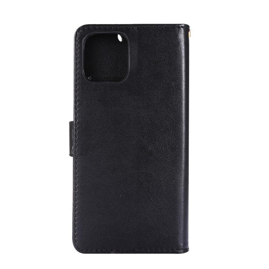 iPhone 12 / 12 Pro Floral Case Black, Compatible with iPhone.
