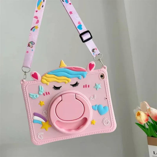 Compatible with Samsung Galaxy Tab S6 Tab A7 Lite A8 A9 Plus 11 inch Kids Unicorn Silicone Protective Case Samsung.