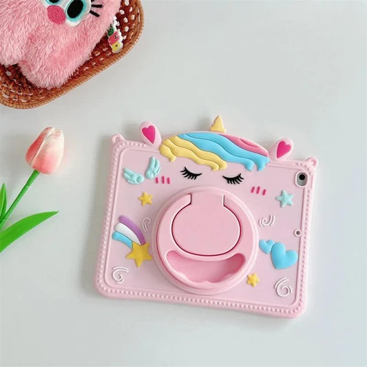 Compatible with Samsung Galaxy Tab S6 Tab A7 Lite A8 A9 Plus 11 inch Kids Unicorn Silicone Protective Case Samsung.