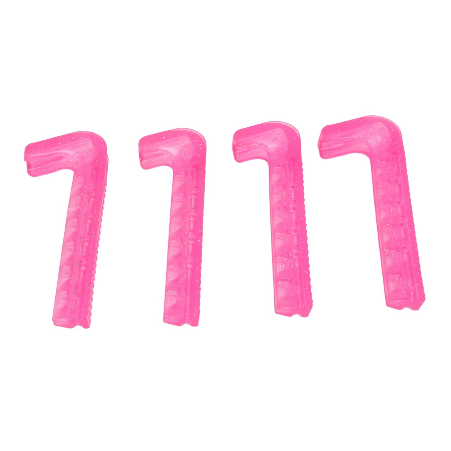 Skate Guards for Hockey Skate Blade Protectors Non-Slip Adjustable Soft Plastic 4 pcs for Home.