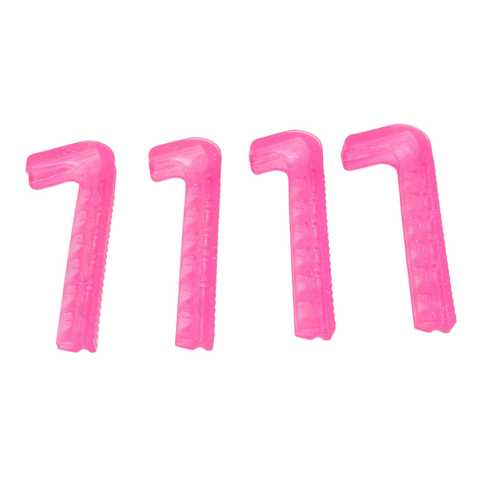 Skate Guards for Hockey Skate Blade Protectors Non-Slip Adjustable Soft Plastic 4 pcs for Home.