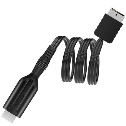 PS2 to HDMI Adapter Cable with RCA AV HD Output Compatible with Playstation 2.